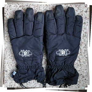 Vintage Black Snow Gloves (Women's L) by Burton